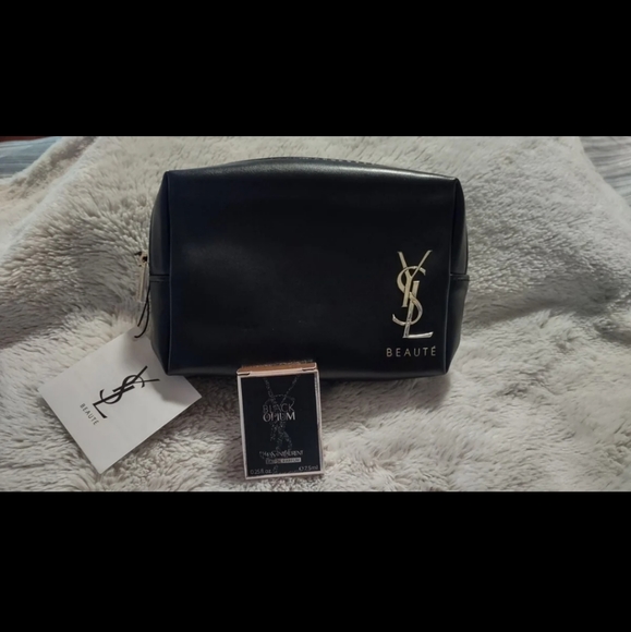 Yves Saint Laurent Handbags - 🆕YSL Beaute Black Bag, Black Opium